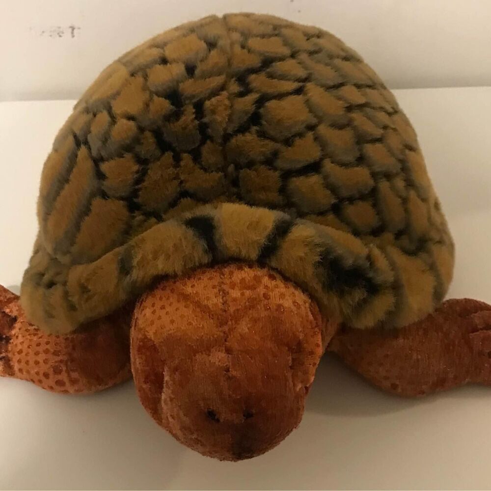 Rainforest Rudy Tabatha Brown Plush Stuffed Animal Turtle